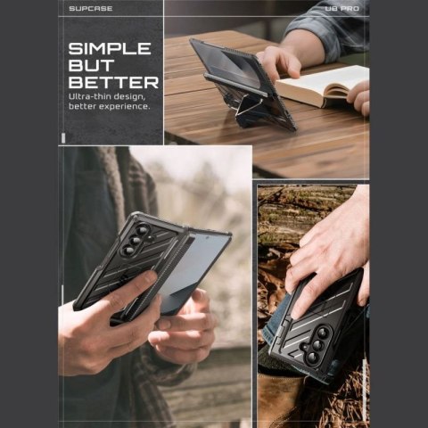 Etui Supcase Unicorn Beetle Pro na Samsung Galaxy Z Fold 7 - czarne Supcase