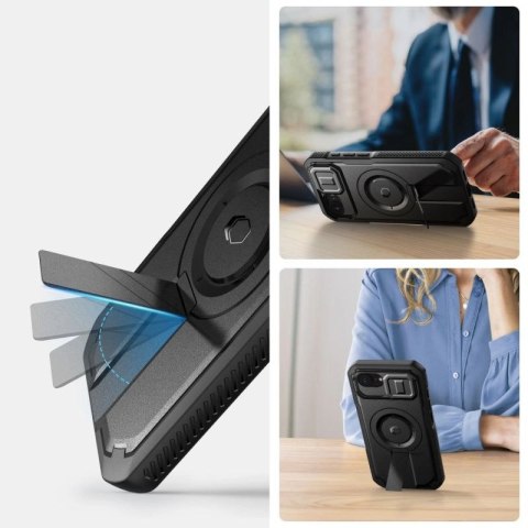 Etui Tech-Protect Kevlar Magsafe na iPhone 16e / 17e - czarne Tech-Protect