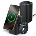 Ładowarka indukcyjna Spigen Essential EF223MS 3w1 QI2 - czarna Spigen