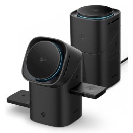 Ładowarka indukcyjna Spigen Essential EF223MS 3w1 QI2 - czarna Spigen