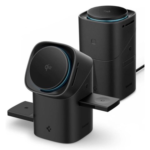 Ładowarka indukcyjna Spigen Essential EF223MS 3w1 QI2 - czarna Spigen
