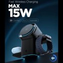 Ładowarka indukcyjna Spigen Essential EF223MS 3w1 QI2 - czarna Spigen