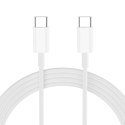 Ładowarka sieciowa Tech-Protect NCA30 PD 30W QC3.0 USB-A / USB-C + Kabel USB-C / USB-C 100cm - biała Tech-Protect