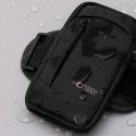 Opaska Tech-Protect M6 Universal Sport na ramię - czarno-różowa Tech-Protect