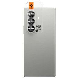 Osłona aparatu Spigen Optik Pro HD Glas.TR EZ Fit 2-pack na Samsung Galaxy Z Fold 7 - czarna Spigen