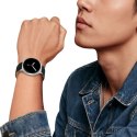 Pasek Tech-Protect Leatherfit na Samsung Galaxy Watch 40 / 44 / 46 mm - czarny Tech-Protect