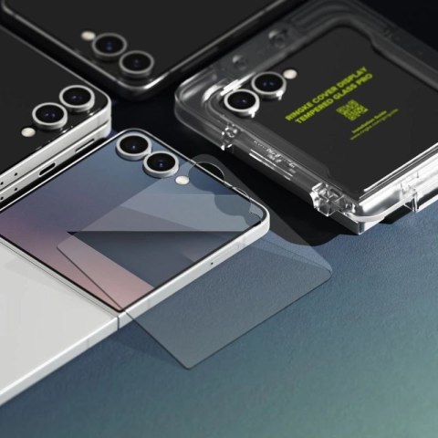 Szkło hartowane Ringke Cover Display Easy Slide 2-pack na Samsung Galaxy Z Flip 7 - przezroczyste Ringke