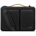 Torba Tech-Protect Defender Bag na laptopa 15-16 - czarno-pomarańczowa Tech-Protect