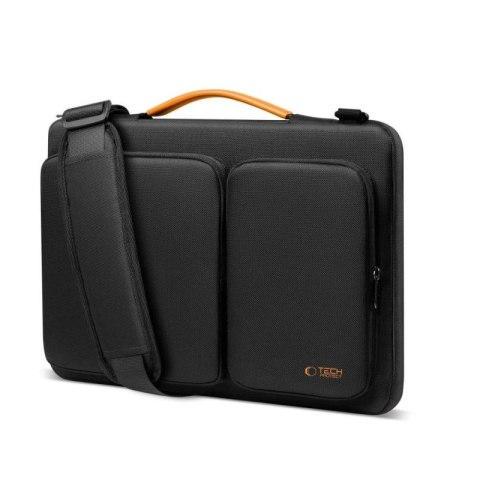 Torba Tech-Protect Defender Bag na laptopa 15-16 - czarno-pomarańczowa Tech-Protect