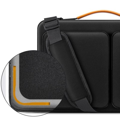 Torba Tech-Protect Defender Bag na laptopa 15-16 - czarno-pomarańczowa Tech-Protect