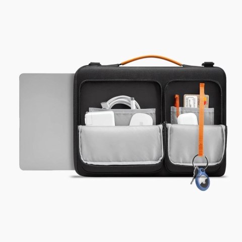 Torba Tech-Protect Defender Bag na laptopa 15-16 - czarno-pomarańczowa Tech-Protect