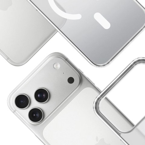 Etui 3mk Frosty MagCase na iPhone 17 Pro - białe 3mk Protection