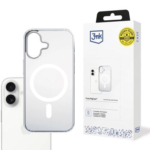 Etui 3mk Frosty MagCase na iPhone 17 - białe 3mk Protection