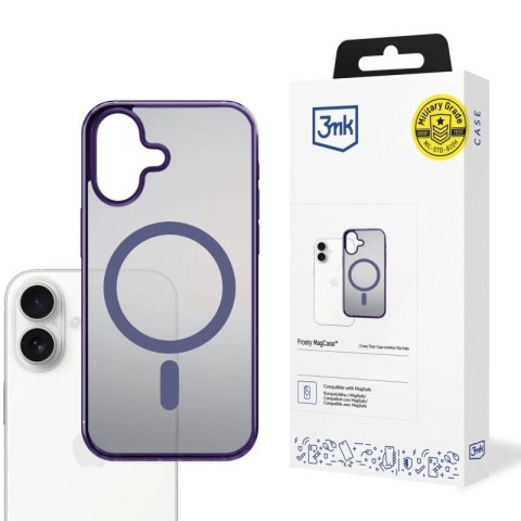 Etui 3mk Frosty MagCase na iPhone 17 - fioletowe 3mk Protection