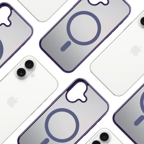 Etui 3mk Frosty MagCase na iPhone 17 - fioletowe 3mk Protection