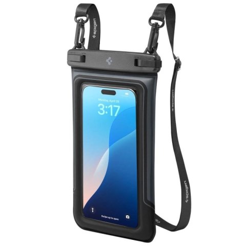 Etui Spigen A611P 2-pack wodoodporne - czarny mat Spigen