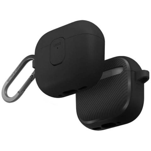 Etui UNIQ Clyde Lock Case do AirPods 4 - czarne UNIQ