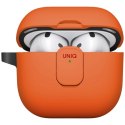 Etui UNIQ Clyde Lock Case do AirPods 4 - pomarańczowe UNIQ
