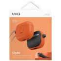 Etui UNIQ Clyde Lock Case do AirPods 4 - pomarańczowe UNIQ