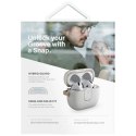 Etui UNIQ Clyde Lock Case do AirPods 4 - pomarańczowe UNIQ