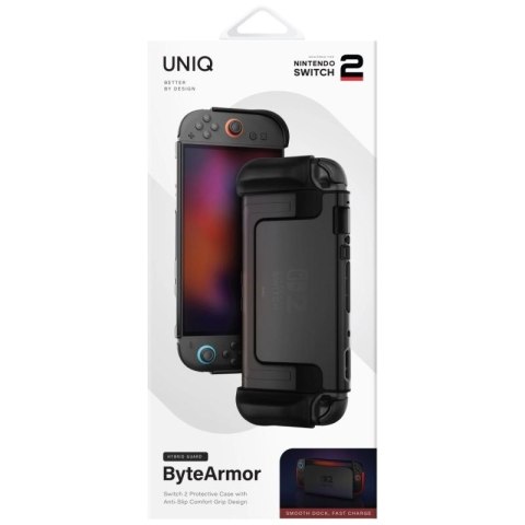 Etui UNIQ Hybrid Bytearmor do Nintendo Switch 2 - czarne UNIQ