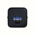 Ładowarka sieciowa 3mk Hyper GaN Charger 20W QC4+ PD PPS USB-C USB-A - czarna