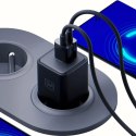 Ładowarka sieciowa 3mk Hyper GaN Charger 20W QC4+ PD PPS USB-C USB-A - czarna