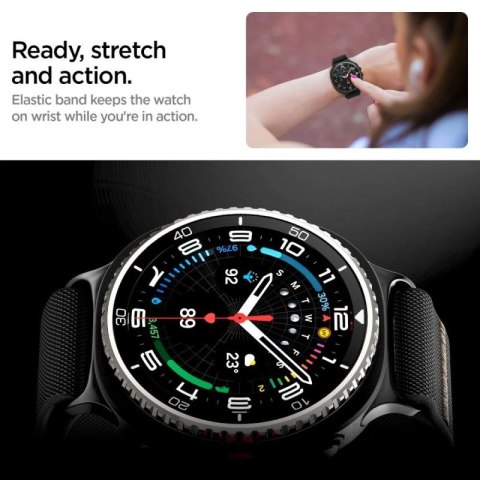 Pasek Spigen Fit Lite na Samsung Galaxy Watch 40 / 44 / 46 mm - czarny Spigen