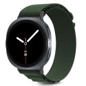 Pasek Tech-Protect Nylon Stripe na Samsung Galaxy Watch 40 / 44 / 46 mm - zielony Tech-Protect