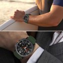 Pasek Tech-Protect Nylon Stripe na Samsung Galaxy Watch 40 / 44 / 46 mm - zielony Tech-Protect