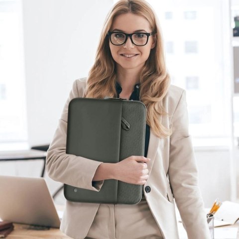Torba Tech-Protect Sleeve na laptopa 15-16 - zielona Tech-Protect