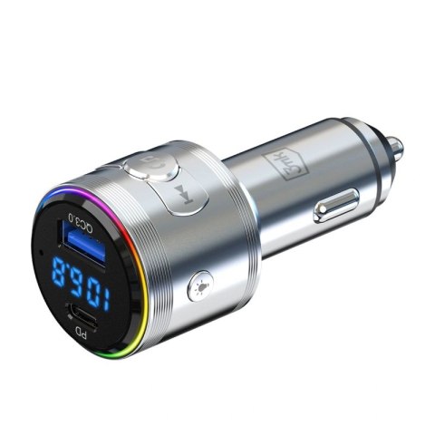 Transmiter 3w1 48W QC PD PPS USB-C USB-A 3mk Hyper Car Power Transmitter