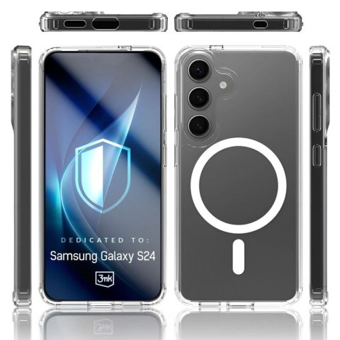 Etui 3mk Armor MagCase na Samsung Galaxy S24 / S25 - przezroczyste 3mk Protection