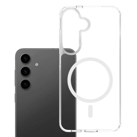 Etui 3mk Armor MagCase na Samsung Galaxy S24 / S25 - przezroczyste 3mk Protection