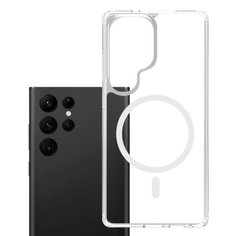 Etui 3mk Armor MagCase na Samsung Galaxy S24 Ultra - przezroczyste 3mk Protection