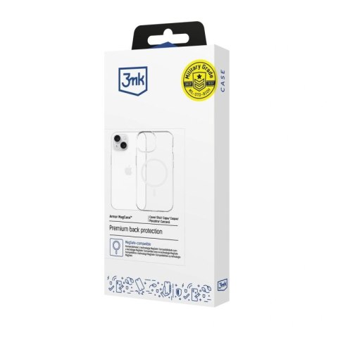 Etui 3mk Armor MagCase na iPhone 13 / 14 - przezroczyste 3mk Protection