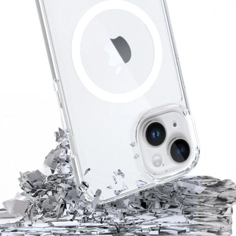 Etui 3mk Armor MagCase na iPhone 15 - przezroczyste 3mk Protection