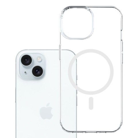 Etui 3mk Armor MagCase na iPhone 15 - przezroczyste 3mk Protection