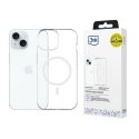 Etui 3mk Armor MagCase na iPhone 15 - przezroczyste 3mk Protection