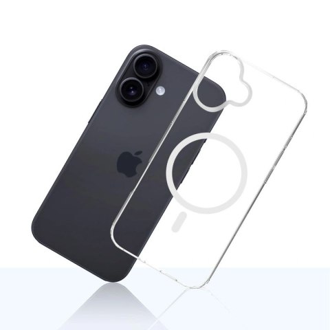 Etui 3mk Armor MagCase na iPhone 16 - przezroczyste 3mk Protection