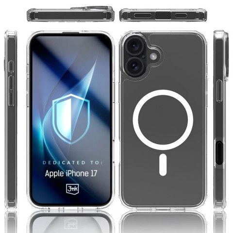 Etui 3mk Armor MagCase na iPhone 17 - przezroczyste 3mk Protection