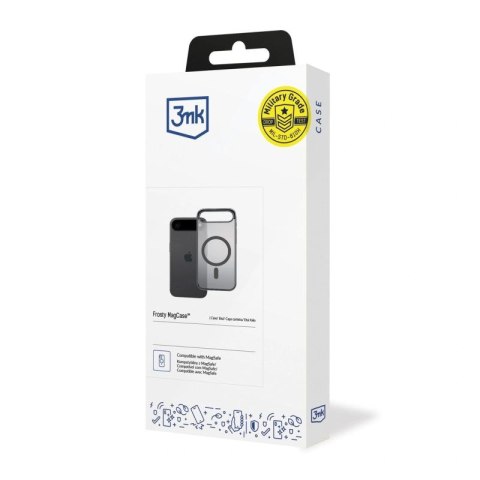 Etui 3mk Frosty MagCase na iPhone 17 Air - czarne 3mk Protection