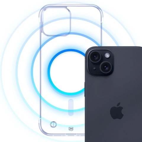 Etui 3mk Just20g MagCase na iPhone 15 Plus - przezroczyste 3mk Protection