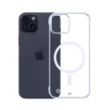Etui 3mk Just20g MagCase na iPhone 15 Plus - przezroczyste 3mk Protection