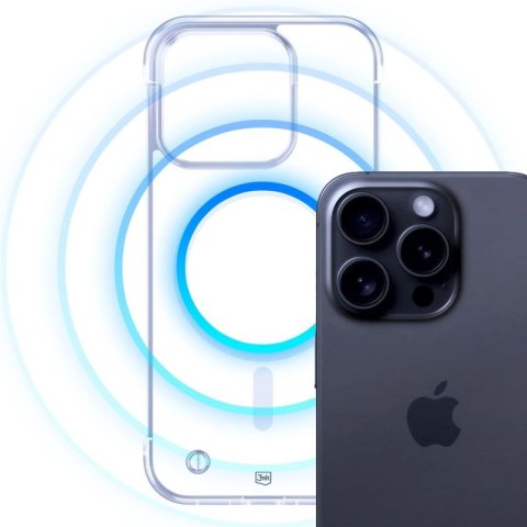 Etui 3mk Just20g MagCase na iPhone 16 Pro Max - przezroczyste 3mk Protection