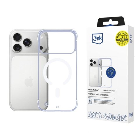 Etui 3mk Just20g MagCase na iPhone 17 Pro Max - przezroczyste 3mk Protection