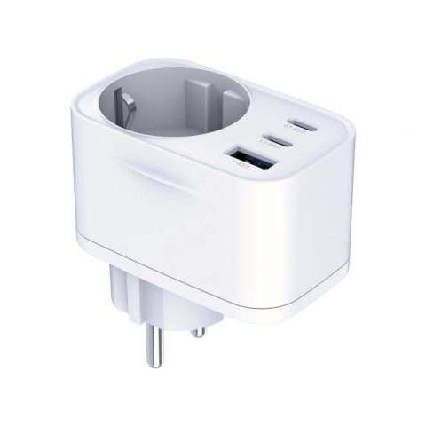 Ładowarka sieciowa 3mk Hyper Comfort Charger GaN PD 30W™ - biała