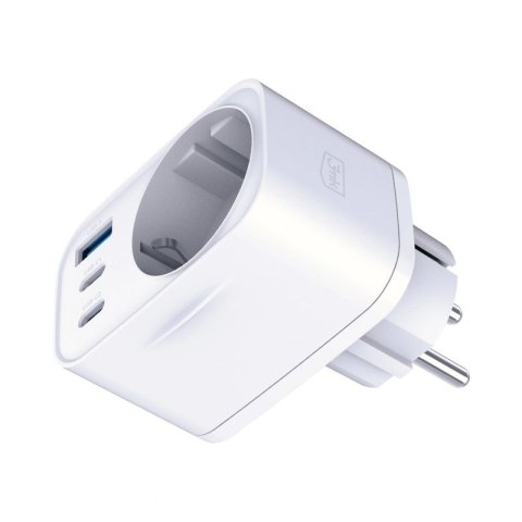 Ładowarka sieciowa 3mk Hyper Comfort Charger GaN PD 30W™ - biała