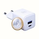 Ładowarka sieciowa 3mk Hyper GaN Charger 20W QC4+ PD PPS USB-C USB-A - biała