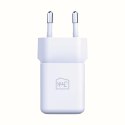 Ładowarka sieciowa 3mk Hyper GaN Charger 20W QC4+ PD PPS USB-C USB-A - biała